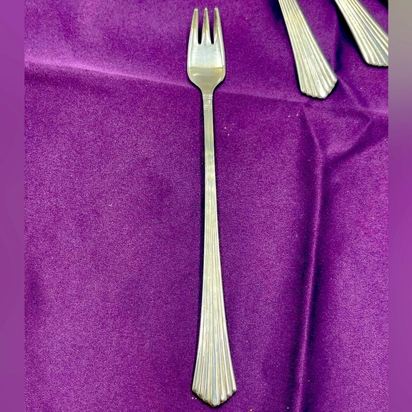 Excel “Tango”4pc Set Stainless Steel Cocktail Seafood Shrimp Forks Made in Japan - Picture 3 of 15